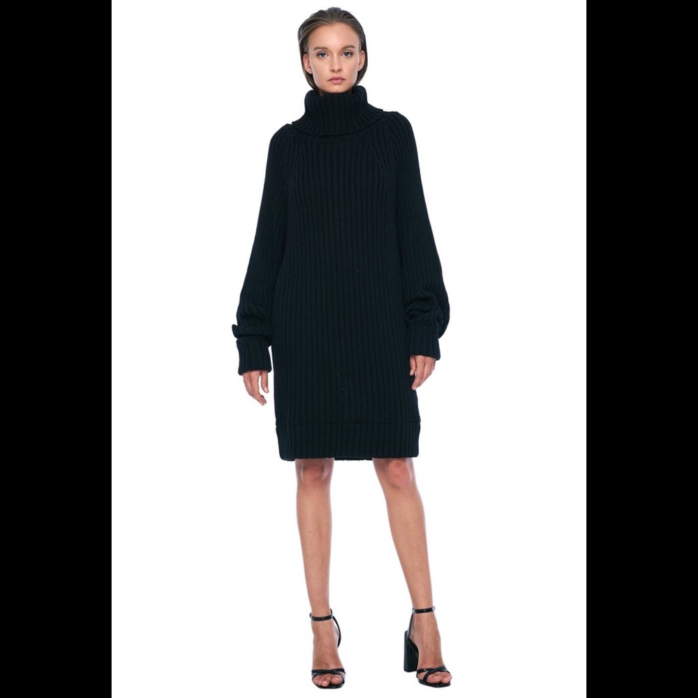 🆕JONNY COTA BLACK OVERSIZED‎ SWEATER DRESS